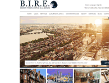 Tablet Screenshot of bostoninternationalrealestate.com